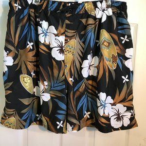 `2XL 40-42 SAND SUN SWIMWEAR LINED WITH BACK POCKET